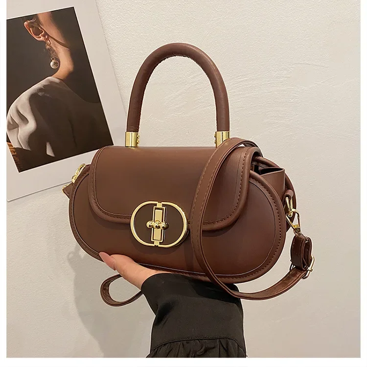 Damen Schulter- & Crossbody-Tasche 2026 – Trendige quadratische Freizeittasche – Bild 4