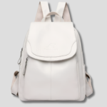 Damen Lederrucksack mit geprägter Oberfläche – Stilvoll und Praktisch