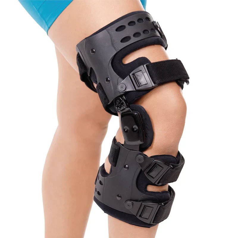 Kniebandage Arthrose Entlastung OA Orthese Varus Valgus Korrektur medizinisch – Bild 2