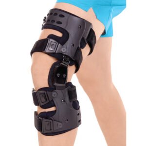 Kniebandage Arthrose Entlastung OA Orthese Varus Valgus Korrektur medizinisch