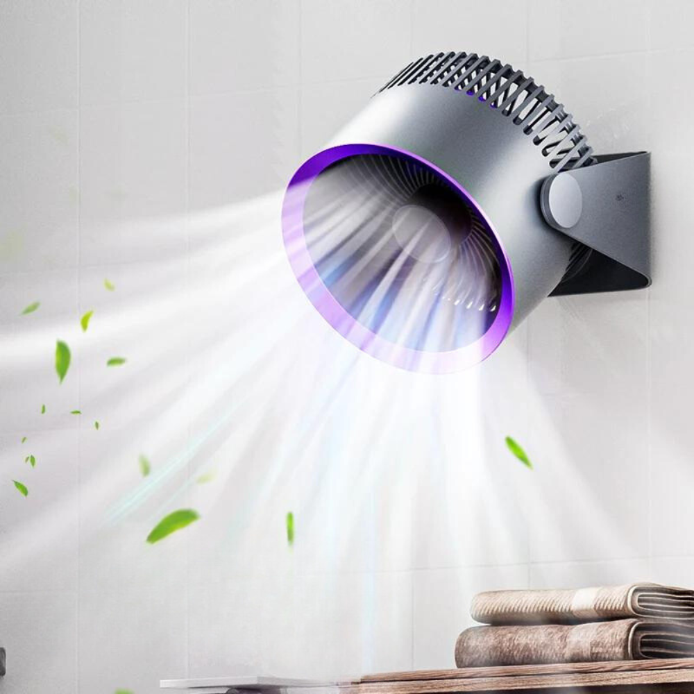 USB Tischventilator tragbar – Neigbar für Büro & Schlafzimmer – Bild 7