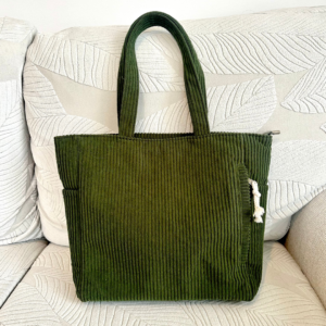 Cordtasche Alltag Damen Übersichtlich Leicht
