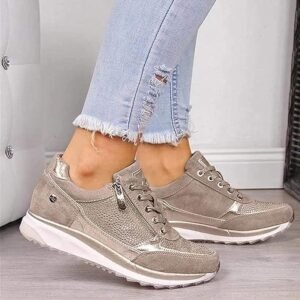 Orthopädische Damenschuhe – Reißverschluss
