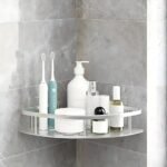 Duschablage Eckregal Edelstahl Wandmontage ohne Bohren