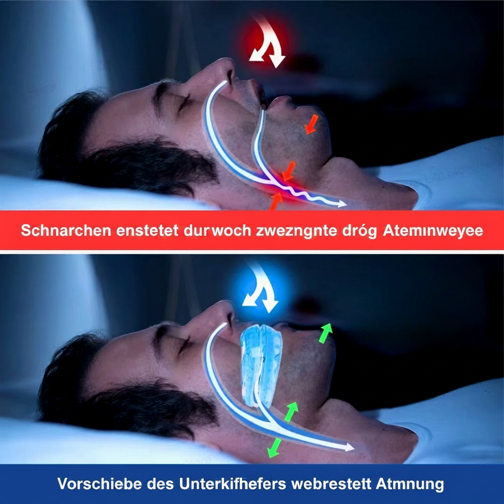 Schnarchstopper Schiene verstellbar für ruhigen Schlaf – Bild 4