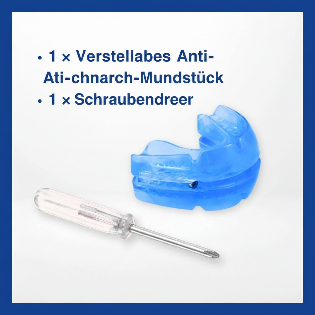 Schnarchstopper Schiene verstellbar für ruhigen Schlaf – Bild 6