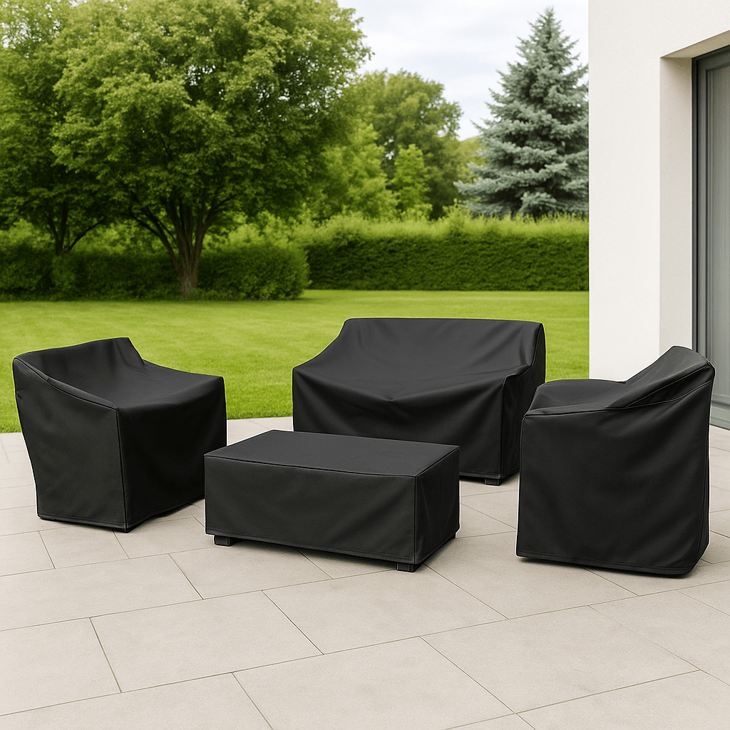 Gartenmöbel Schutzhülle – Wetterfest – Bild 6