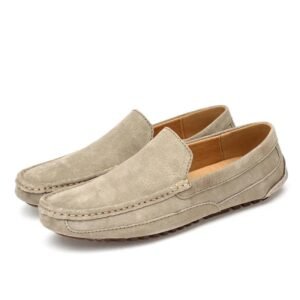 Kunstleder Slipper Herren Stilvoll Business Freizeit