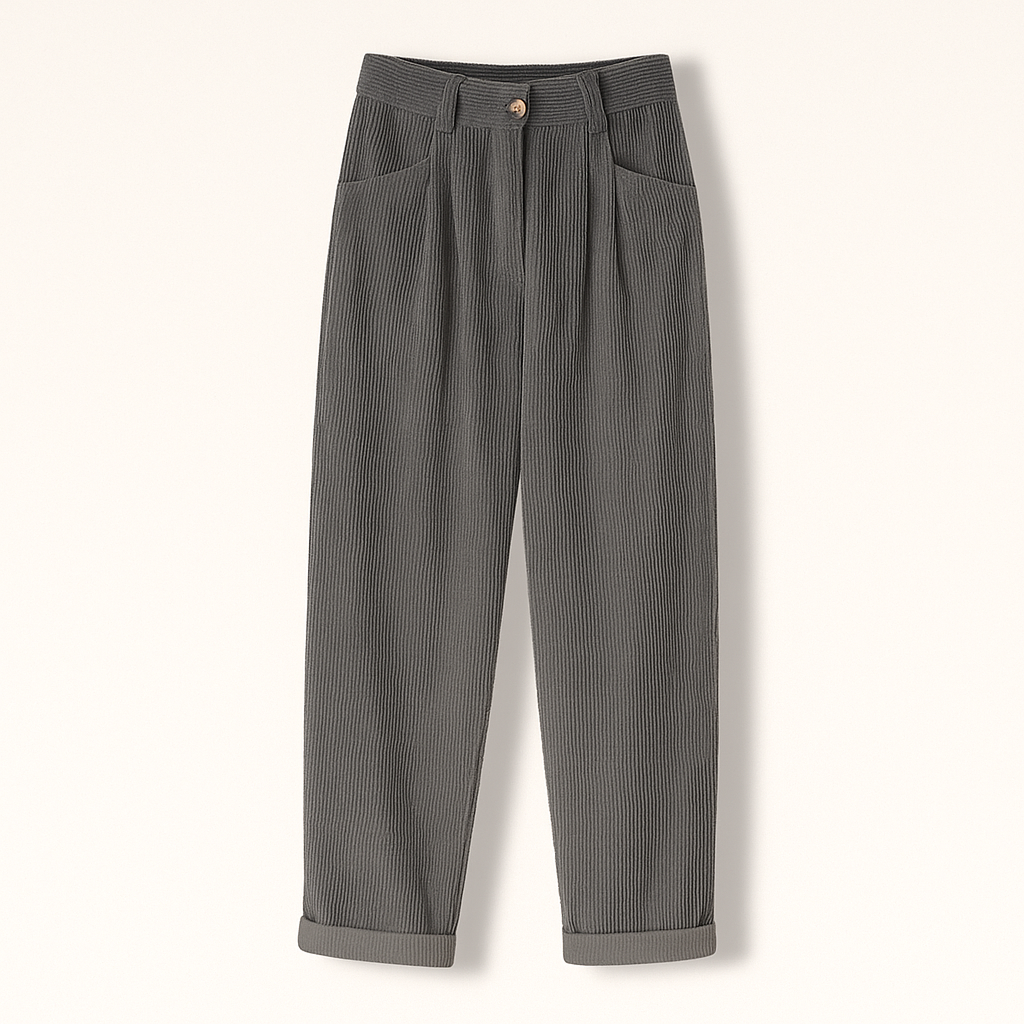 Damen Cordhose Klassischer Schnitt Vielseitig Alltag – Bild 4