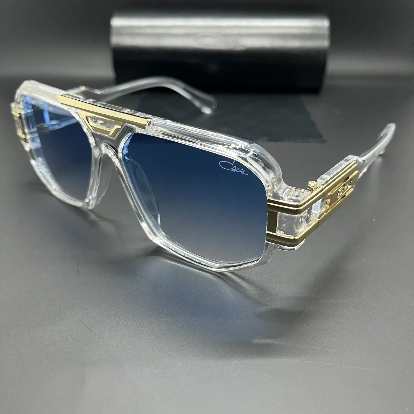 Męskie Okulary Przeciwsłoneczne Oversize z UV – Styl Vintage i Nowoczesny, Trwała Ramka, Idealne na Co Dzień 1