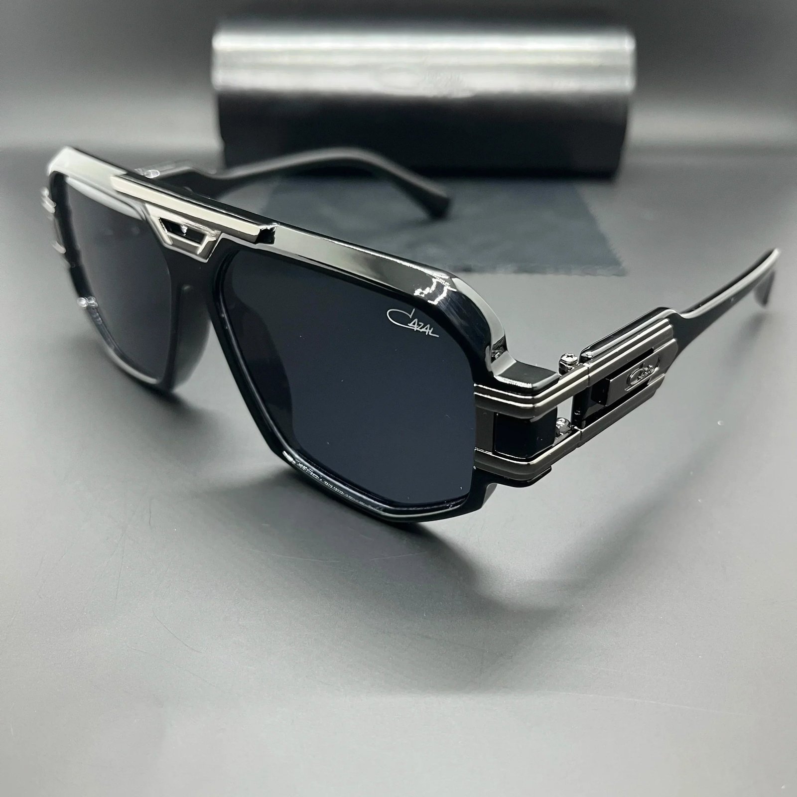 Męskie Okulary Przeciwsłoneczne Oversize z UV – Styl Vintage i Nowoczesny, Trwała Ramka, Idealne na Co Dzień 3