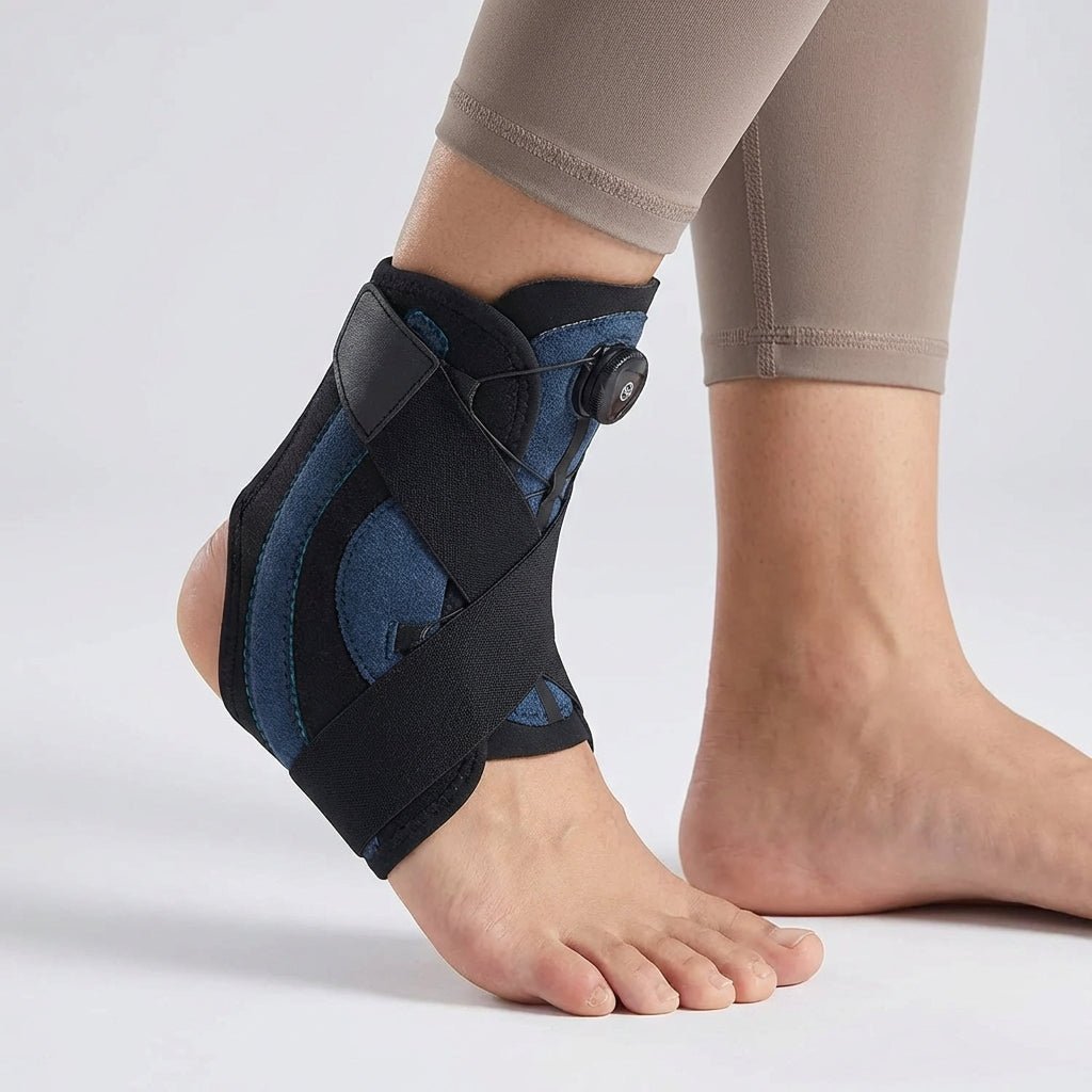 Sprunggelenkbandage mit Drehrad-Verschluss für gezielte Stabilität – Bild 6