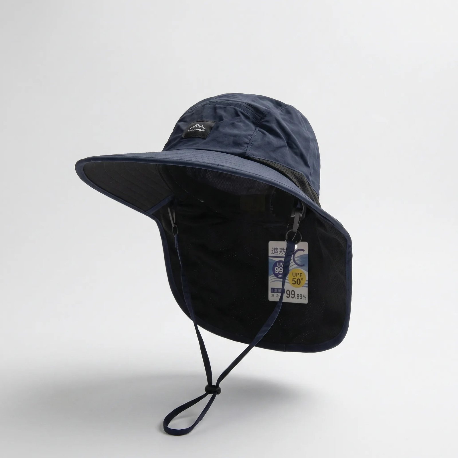 Sonnenhut mit breiter Krempe und Nackenschutz für Outdoor-Aktivitäten