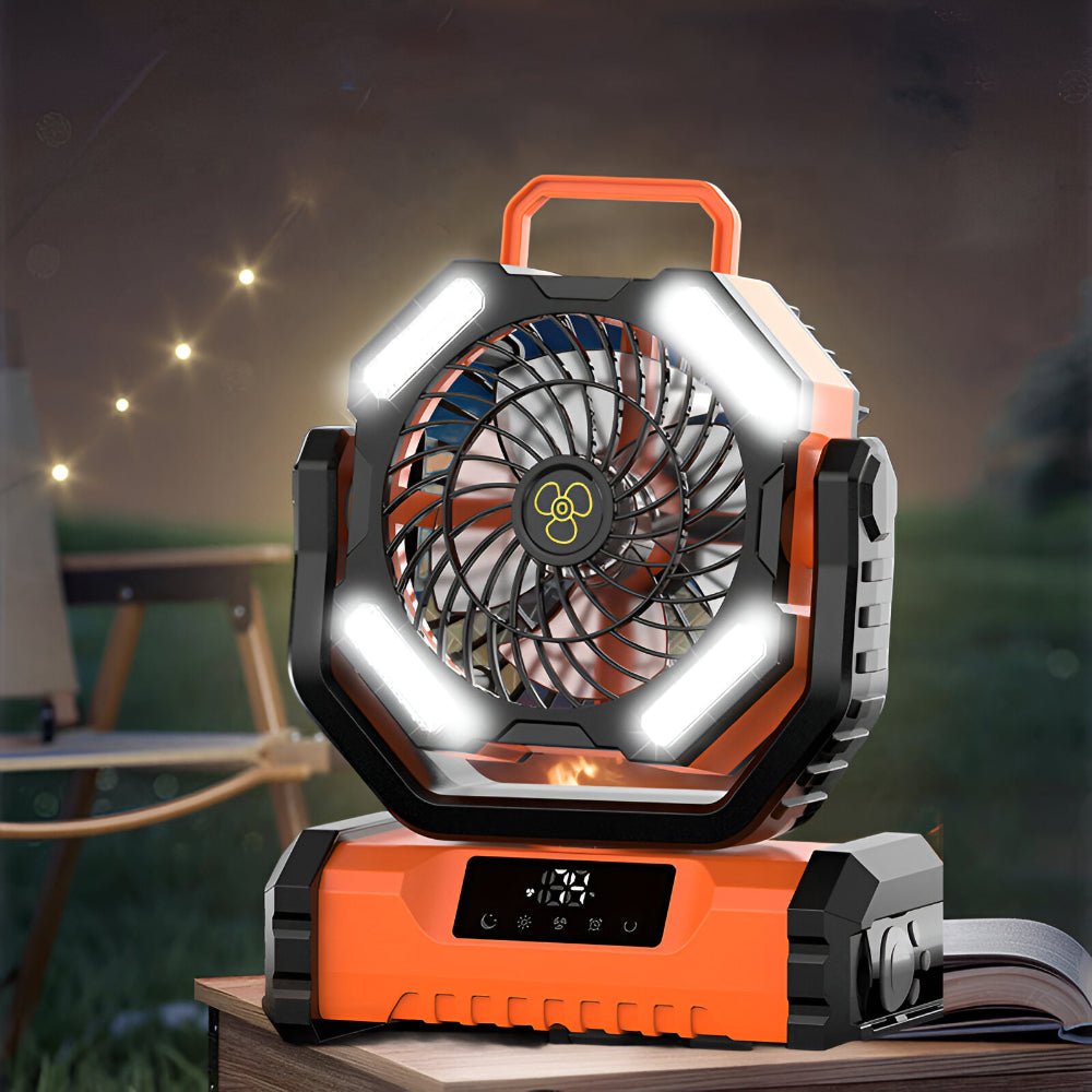 Kabelloser Ventilator 20000mAh | Oszillierend Outdoor & Camping – Bild 6