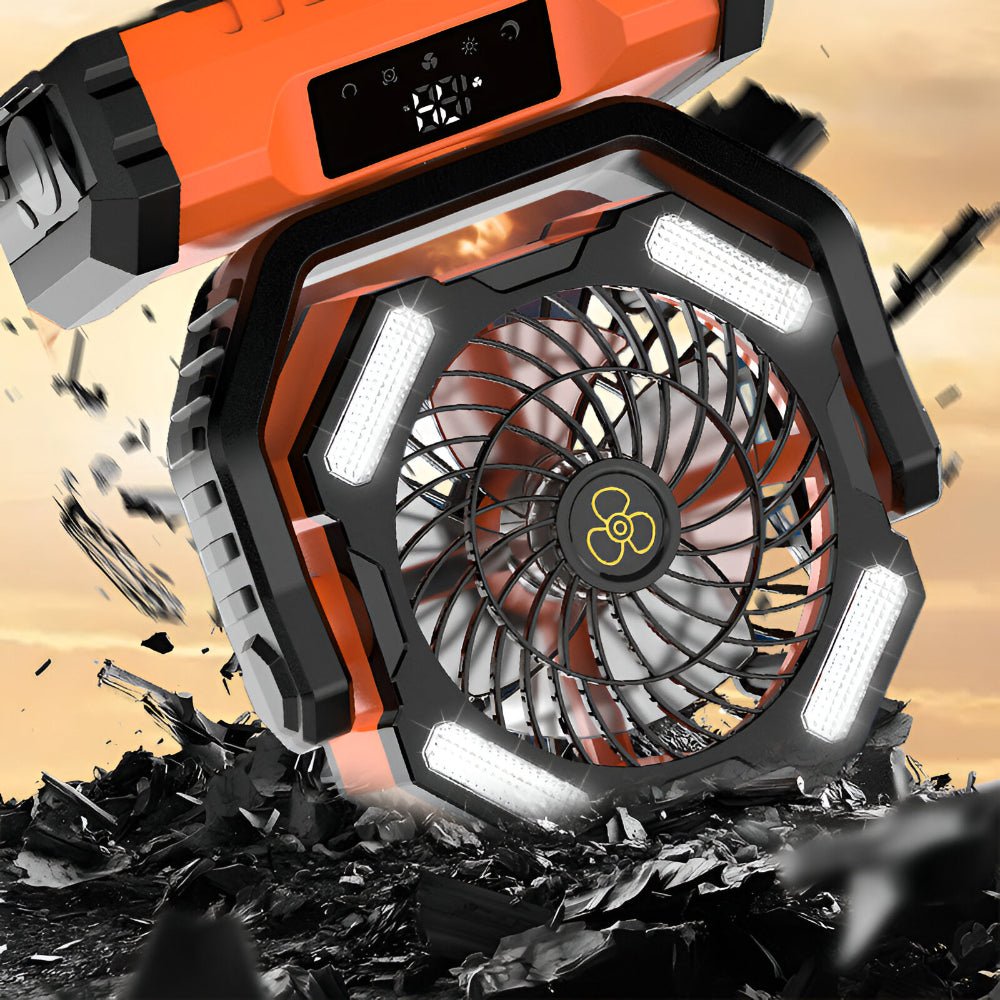 Kabelloser Ventilator 20000mAh | Oszillierend Outdoor & Camping – Bild 7