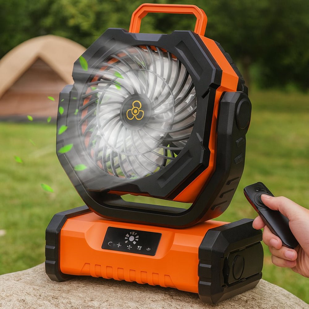 Kabelloser Ventilator 20000mAh | Oszillierend Outdoor & Camping – Bild 5