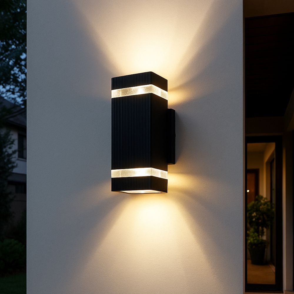 Wandlampe Außenbereich Up Down LED IP65 für Garten & Terrasse