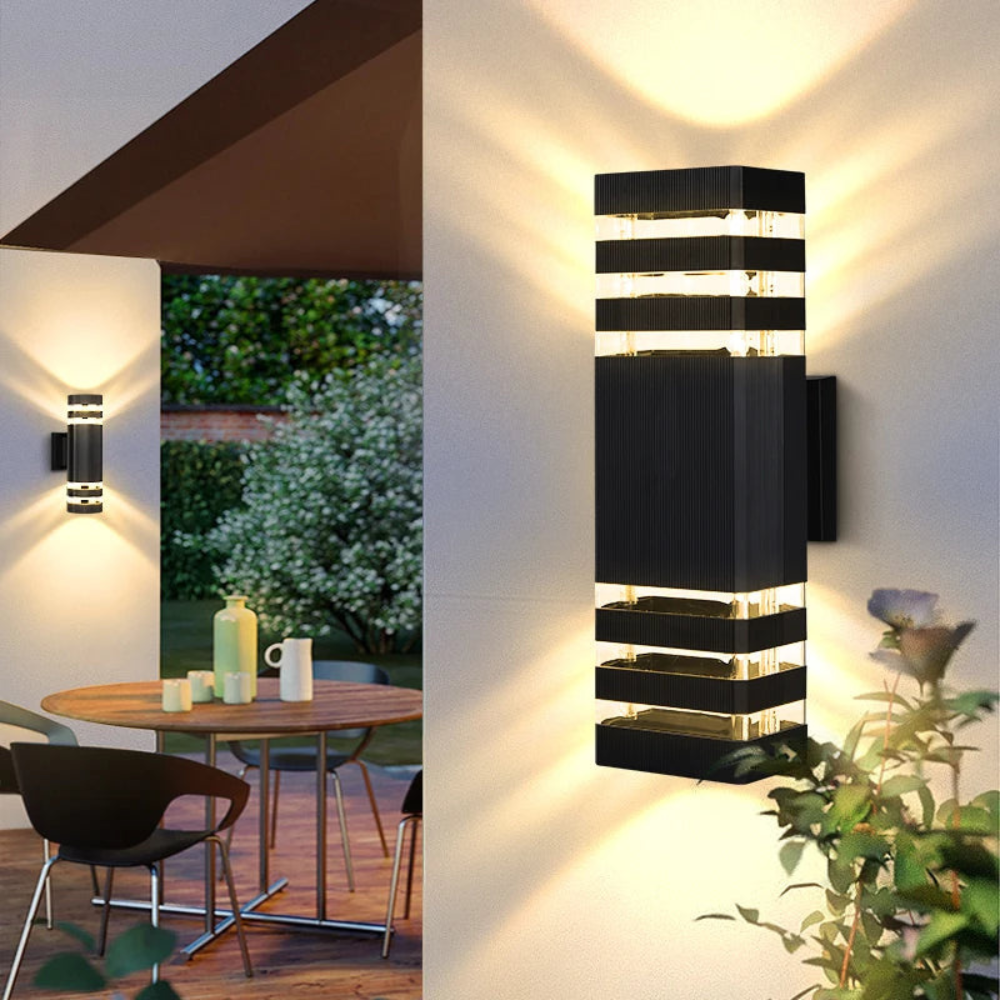 Wandlampe Außenbereich Up Down LED IP65 für Garten & Terrasse – Bild 7