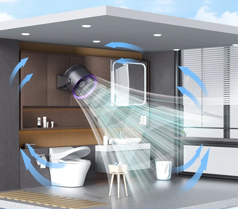 USB Tischventilator tragbar – Neigbar für Büro & Schlafzimmer – Bild 5
