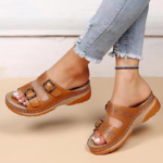 Orthopädische Damensandalen mit Dämpfung – Komfort für jeden Schritt