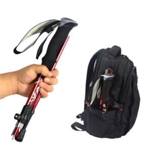 Wanderstock Teleskop Fünfteilig Faltbar Outdoor Camping
