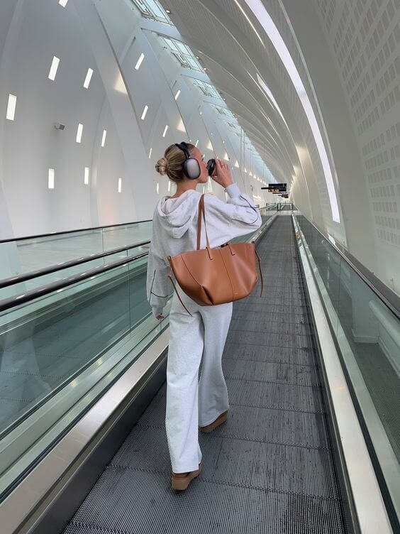 Stylische Ledertasche Großes Volumen Komfort Elegant – Bild 9
