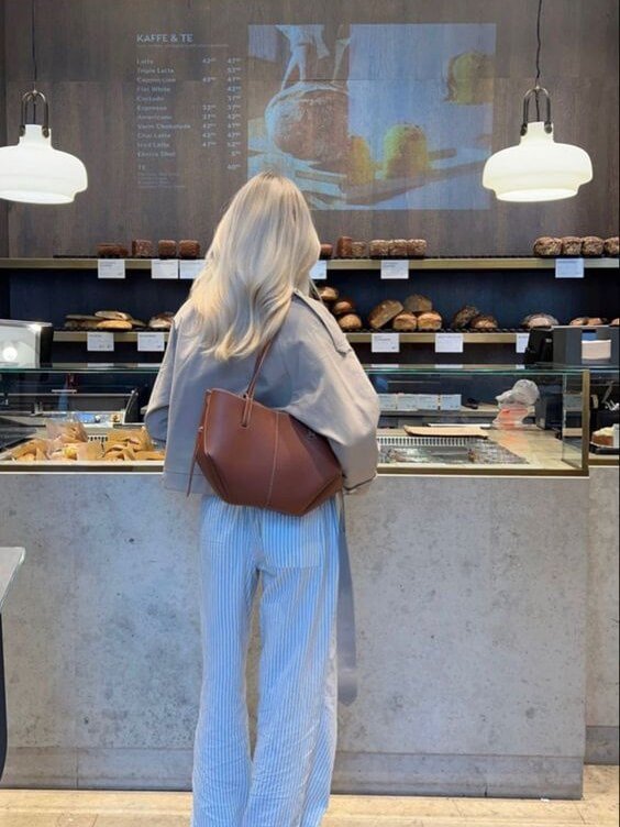 Stylische Ledertasche Großes Volumen Komfort Elegant – Bild 13