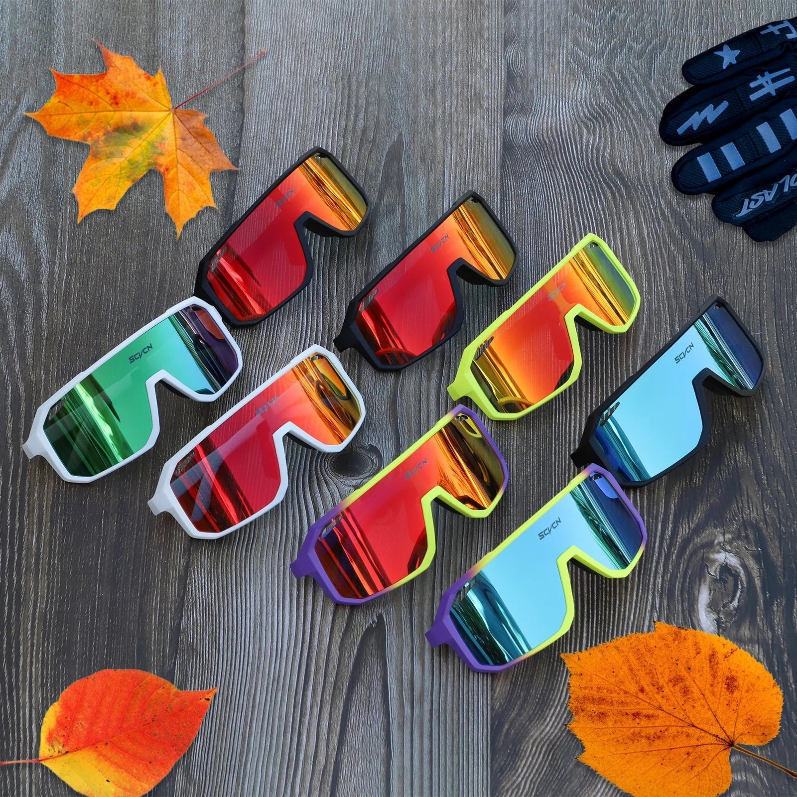 TR90 Sportbrille UV400 Schutz – Ideal für Outdoor Aktivitäten – Bild 26