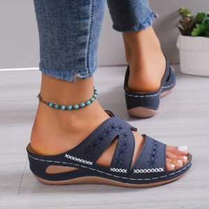 Komfort Sandalen für schmerzfreie Füße & Knie