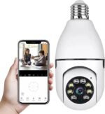 WLAN Überwachungskamera Glühbirne mit Bewegungsmelder