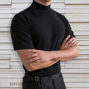 Männer Herbst Langarmshirt Rundhals Gerade Schnitt Alltag Freizeit