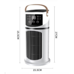 Luftkühler Nebelventilator mit Luftbefeuchter | LED & USB