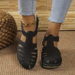 Damen Sandalen Orthopädisch Keilabsatz Fußentlastung Sommer
