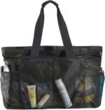 XXL Strandtasche Netztasche sandfrei wasserdichter Boden