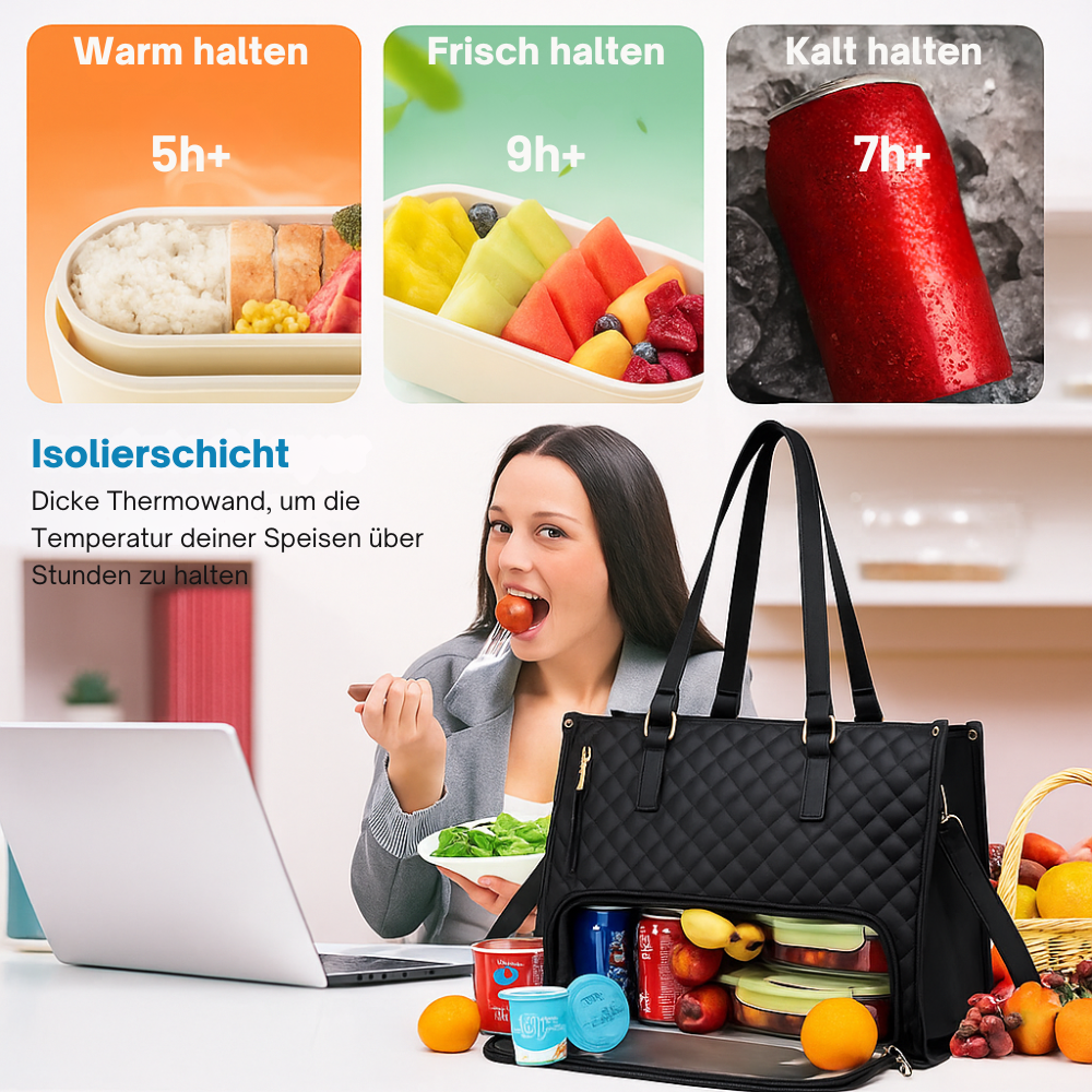Kühltasche Groß – Thermo Einkaufstasche – Bild 11