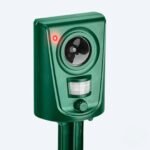 Ultraschall Katzenabwehr solar Bewegungsmelder Garten wetterfest