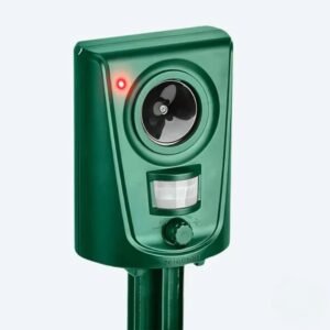 Ultraschall Katzenabwehr solar Bewegungsmelder Garten wetterfest