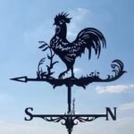 Drehbarer Windrichtungsanzeiger Hohe Präzision Wetter Garten