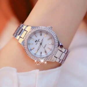 Elegante Damenuhr für den Alltag – Quarzwerk, 32mm Edelstahl