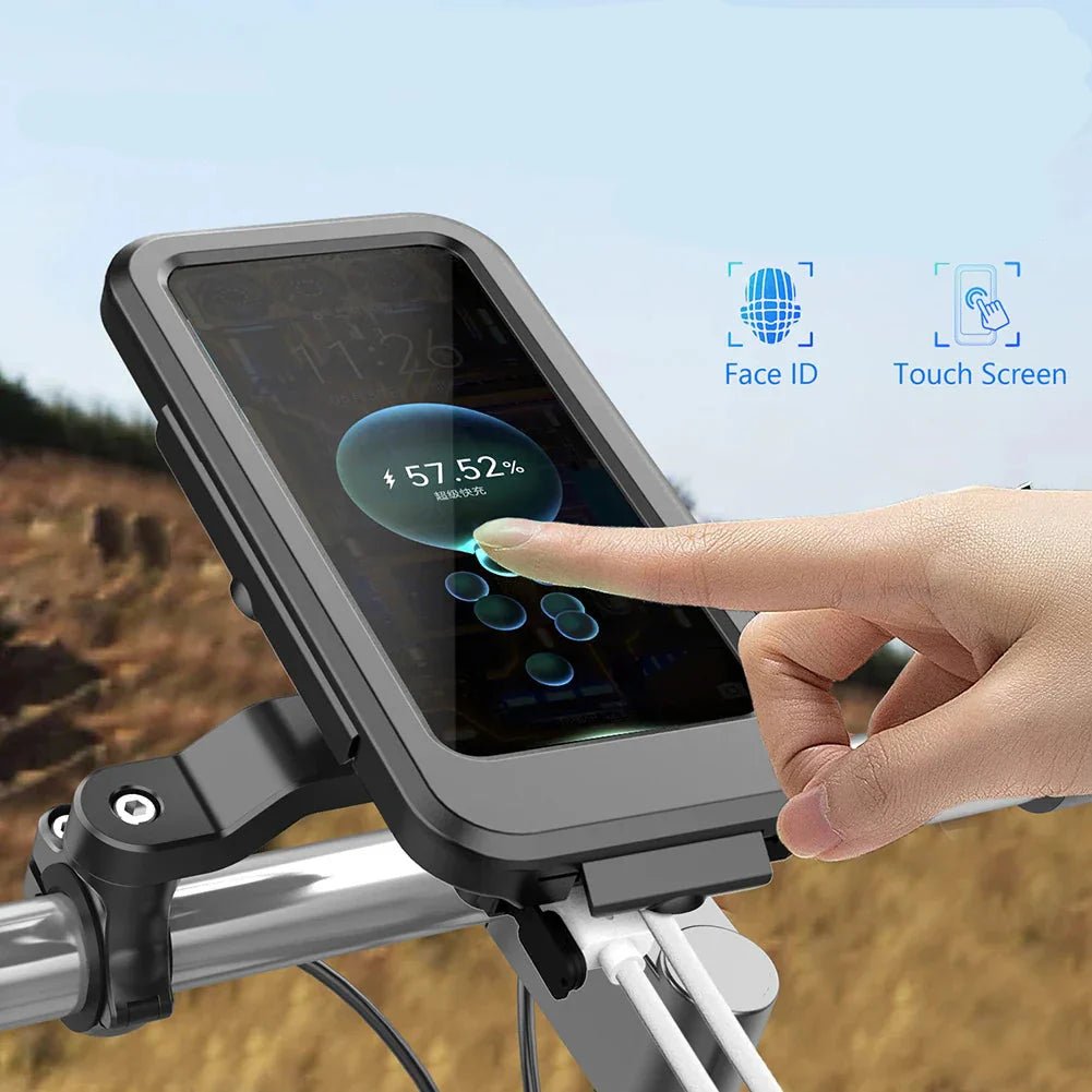 Induktive Handyhalterung für Fahrrad & Motorrad wasserdicht – Bild 16