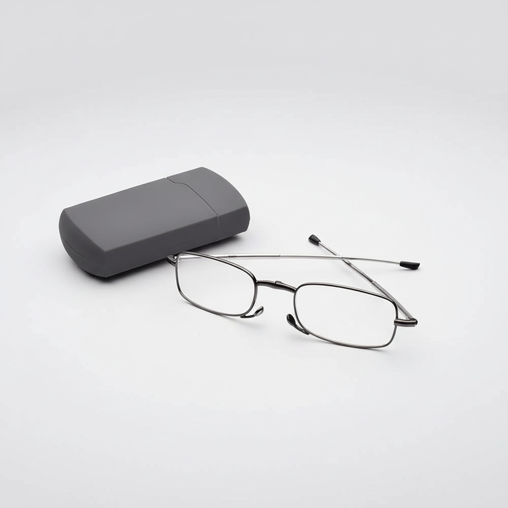 Klappbare Lesebrille für unterwegs – Inklusive Etui – Bild 2