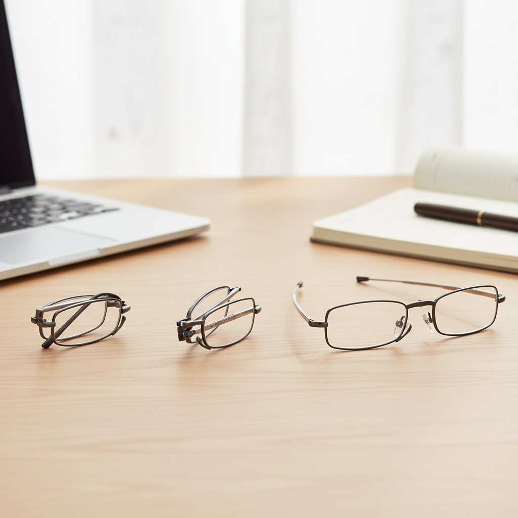 Klappbare Lesebrille für unterwegs – Inklusive Etui – Bild 3