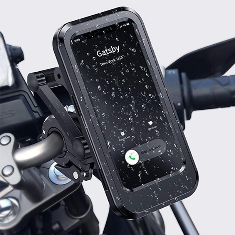 Induktive Handyhalterung für Fahrrad & Motorrad wasserdicht – Bild 5