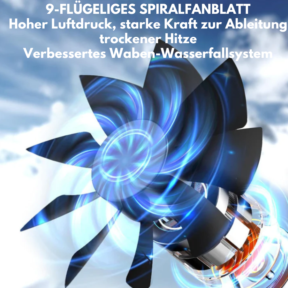 Mini Klimaanlage 2-in-1 Leise Befeuchtungsfunktion – Bild 8