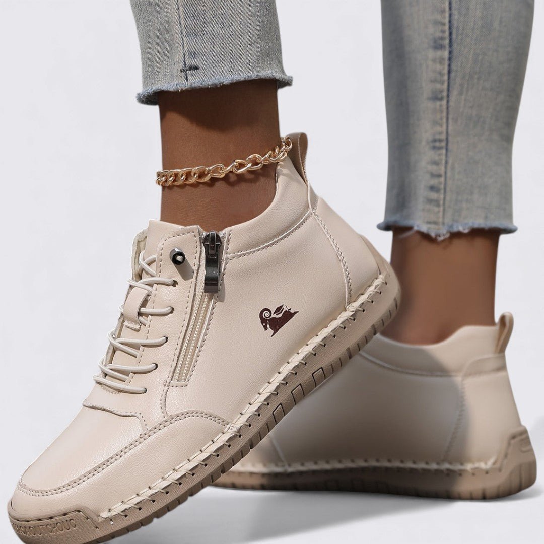 Damen Stiefeletten Reißverschluss Herbst Frühling – Bild 21