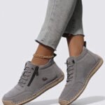 Damen Stiefeletten Reißverschluss Herbst Frühling