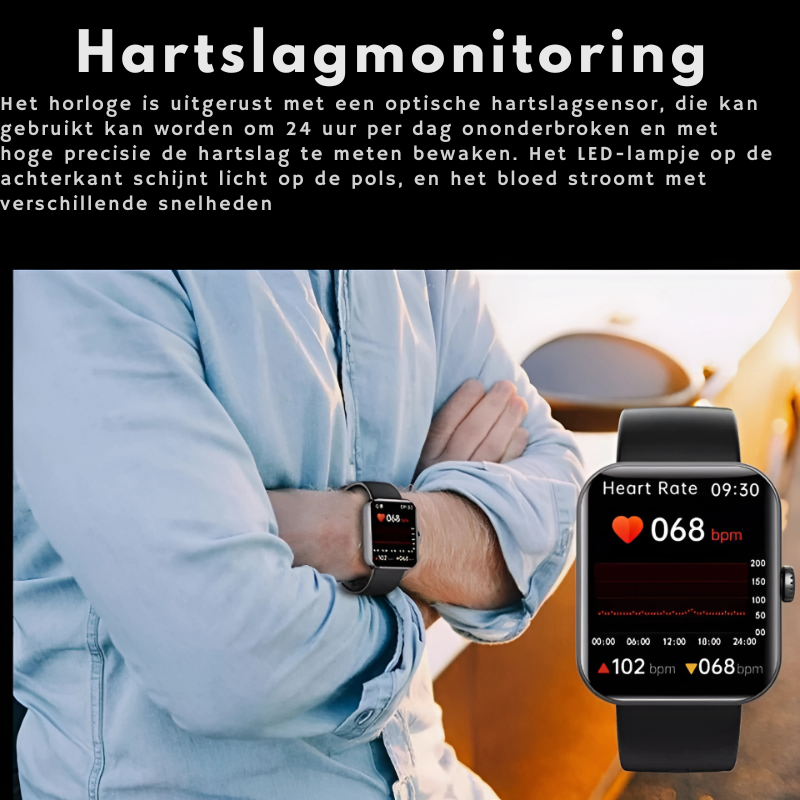 Gesundheitsuhr Blutzucker Herzfrequenz Blutdruck – Bild 7
