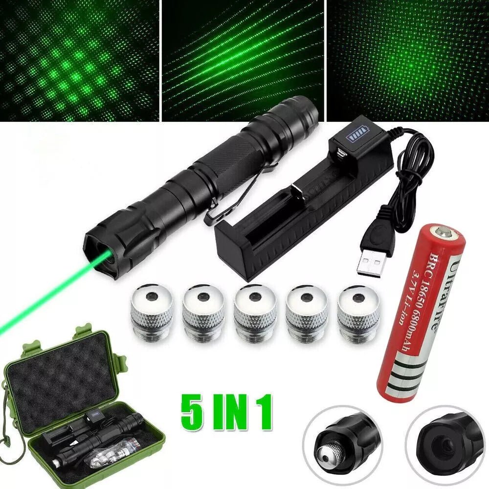 Laserpointer Grün USB Wiederaufladbar für Outdoor – Bild 5