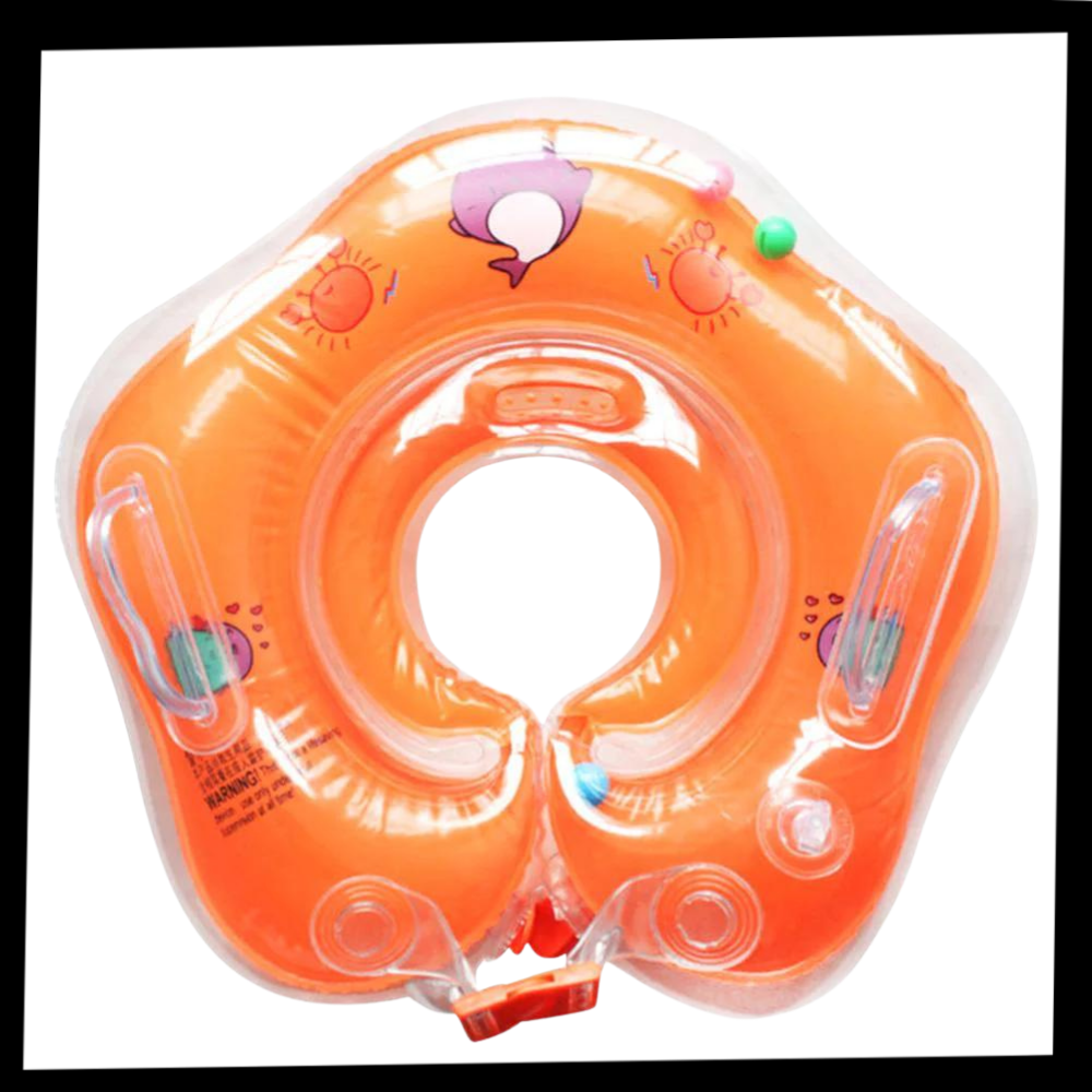 Nackenschwimmring Baby Sicher Doppelairbag Design – Bild 11