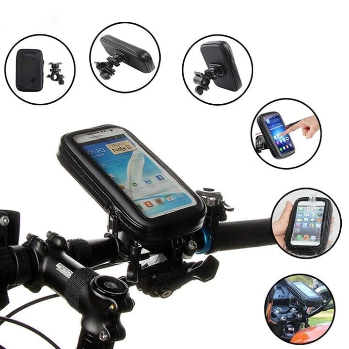 Induktive Handyhalterung für Fahrrad & Motorrad wasserdicht – Bild 12